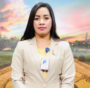 Prezidente IJE, I.P, Ermenegilda da Costa Laurentina.