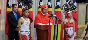 Kardeal dahuluk Timor-Leste no Arsebispu Arkedioseze Metropolitanu Dioseze Dili, Dom Virgílio do Carmo da Silva.