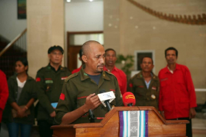 Sekretáriu Jerál Movimentu Kamponezes Timor-Leste (MOKATIL), Helio Dias da Silva.