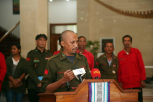 Sekretáriu Jerál Movimentu Kamponezes Timor-Leste (MOKATIL), Helio Dias da Silva.
