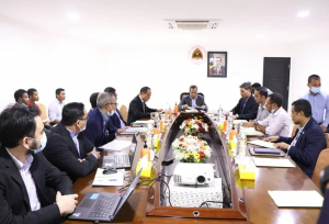 Primeiru Ministru (PM), Taur Matan Ruak hetan aprezentasaun husi Ministru Obras Públikas (MOP), Abel Pires da Silva kona-ba rezultadu estudu prelimináriu polu dezenvolvimentu iha munisípiu Baukau no Bobonaro.