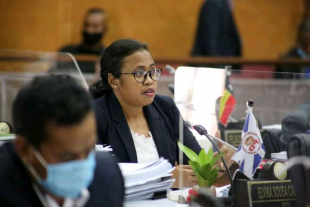 Deputada Partidu Demokrátiku (PD), Elvina Sousa.