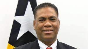 Ministru Ensinu Superior Siénsia no Kultura (MESSK), Longuinhos dos Santos.