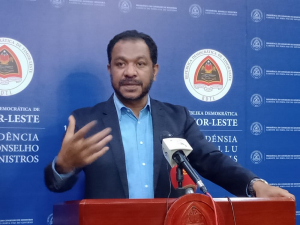 Ministru Prezidénsia Konsellu Ministru (MPKM), Fidelis Leite Magalhães.