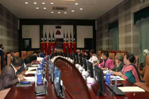 Reuniaun Konsellu Ministru.