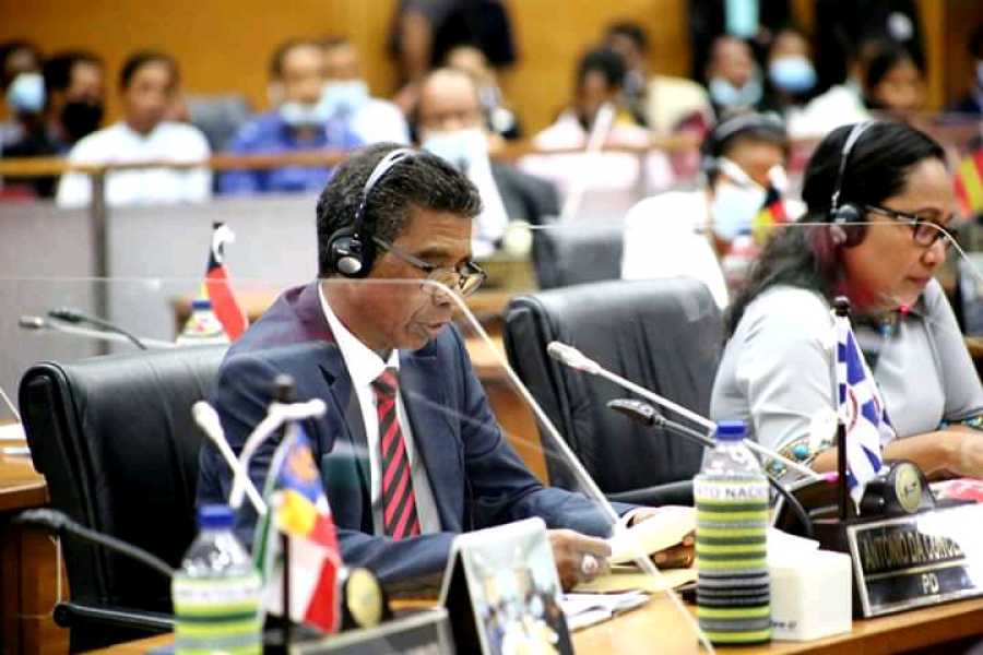 Deputadu husi bankada Partidu Demokrátiku (PD), António da Conceição &quot;Kalohan&quot;.