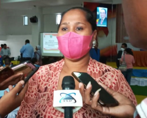 Prezidente Konsellu Nasionál Juventude Timor-Leste (CNJTL), Maria Dadi Magno.