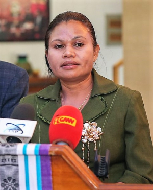 Vise Primeira Ministra no Ministra Solidariedade Sosial no Inkluzaun (MSSI), Armada Berta .