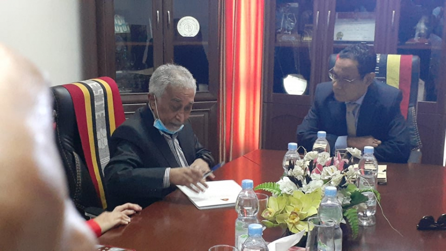 Sekjer Partidu FRETILIN, Dr. Mari Alkatiri ne&#039;ebe hatama keixa ba MP simu husi PGR Dr. Jose Ximenes (7/7)