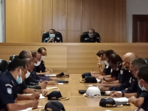 Komandu Jeral PNTL hala&#039;o hela reuniaun iha kaikoli, kuarta (09/06).
