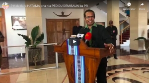 PM deklara HATAMA ona nia PEDIDU DEMISAUN ba PR