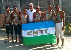 Prezidente CNRT hasai foto hamutuk ho militante CNRT sira 