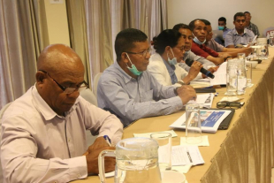 Ekipa Ministériu Edukasaun, Juventude no Desportu (MEJD) hala’o enkontru ho parseiru Dezenvolvimentu umanu.