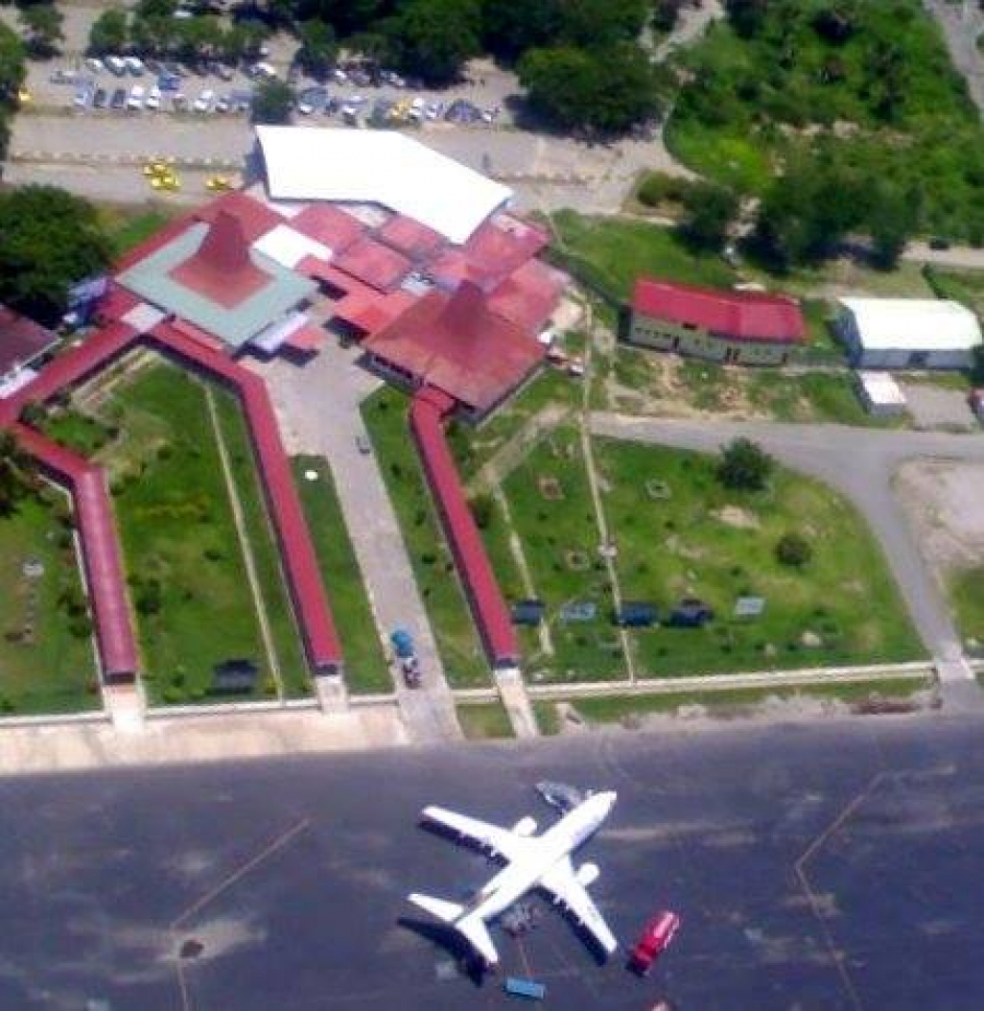 Airoportu Internasional Prezidente Nicolau Lobato Díli.