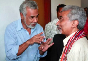 Iha momentu ruma kotuk wainhira Prezidente CNRT, Kay Rala Xanana Gusmao sei dada lia ho Sekjer Partidu FRETILIN, Dr. Mari Alkatiri
