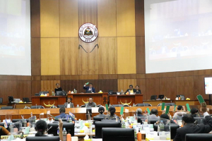Deputadu sira iha Plenaria Parlamentu Nasional halo votasaun ba retifikasaun akordu Aero entre Timor-Leste ho Emiradu Árbe Unidu.
