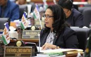 Deputadu Bankada Congresso Nacionál de Reconstrução de Timor (CNRT), Veneranda Lemos.