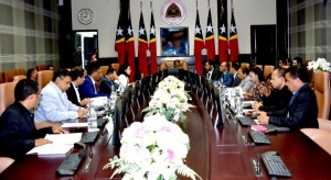 Sorumutuk Konsellu Ministru iha palasiu do Governu (4/3)