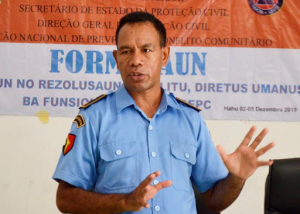 Diretór Jerál Protesaun Sivíl Superintendente Ismael Babo