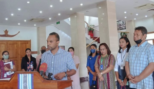 Membru Misaun Moras  Lepra Timor-Leste (TL), José de Araújo Verdial.