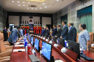 Reuniaun Konsellu Ministru.