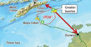 Mapa kadoras kampu Greater Sun Rise