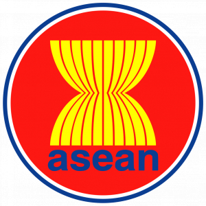 Emblema Assosiasaun Nasaun Sudeste Aziátiku (ASEAN).