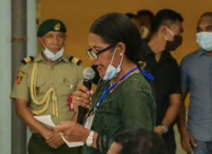 Francisca Ximenes reprezentate oan husi martíres (oankiak) husi munisípiu Covalima, postu administrativu Fatumea, suku Nanu.