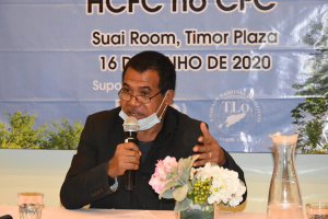 Gabinete SEA, Demetrio Do Amaral De Carvalho halo avertura ba sorumutuk RAC foin lalais ne&#039;e iha Timor Plaza Dili