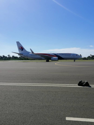  Aviaun ida ne&#039;ebe Para hela iha Aeroportu Komoro, Kuarta (18/11)