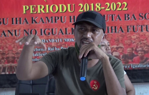 Diretór Ezekutivu Interinu Forum Organizasaun Noun Govermentál Timor-Leste (FONGTIL), Helio Dias da Silva.