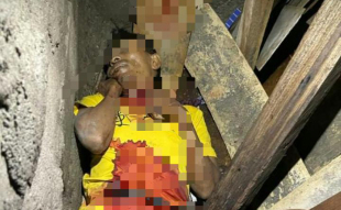 Matebian Levi Gomes ne&#039;ebe latan hela iha nia uma  Bebonu aldeia 20 de Setembru.