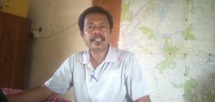 Diretór CDC Baukau, Vicente Matos Belo ko&#039;alia hela ba www.tempotimor.com iha kna&#039;ar fatin, sabadu (12/03).