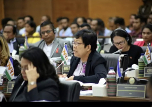 Deputada Bankada Opozisaun Congresso Nacionál de Reconstrução de Timor (CNRT), Maria Fernanda Lai.