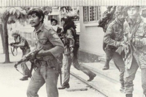Tropas Indonezia sira iha momemntu invazaun mai Timor Leste 