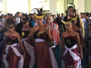 IOB simu Sekretariu Jeral FRETILIN, Dr. Mari Alkatiri ho tebedai wainhira to&#039;o iha IOB Fumento, Dili (24/11)