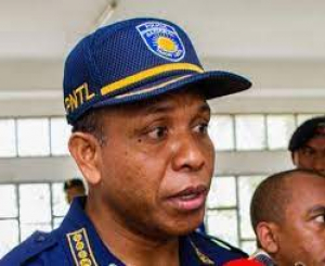 Komadante Operasaun PNTL Nasionál, Superentidente Xefe Pedro Belo.