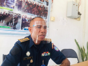 Komandante Polísia Nasionál Timor-Leste (PNTL) Munisípiu Díli, Superintende Xefe Henrique da Costa .