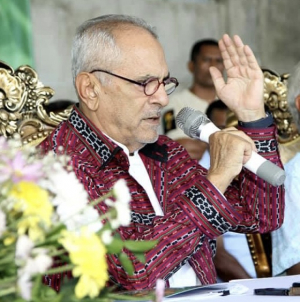Prezidente Repúblika (PR) eleito,  José Manuel Ramos Horta.