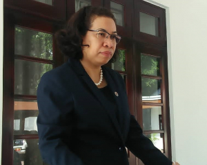 Ministra Negósiu Estranjeiru no Kooperasaun (MNEK), Adaljiza Albertina X. R. Magno.