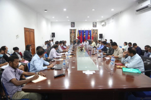 Ministériu Administrasaun Estatal (MAE), Miguel Pereira de Carvalho, halo reuniaun ho Administrador isra.