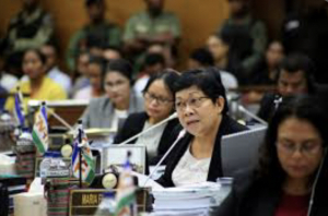 Deputada Bankada Opozisaun Congresso Nacionál de Reconstrução de Timor (CNRT), Maria Fernanda Lai.