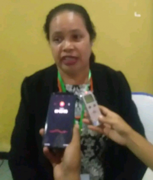 Diretora Nasionál Edukasaun Formasaun no Informasaun NDEFI, Jacinta dos Santos.