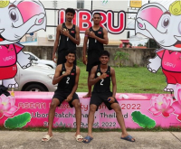 Ekipa Voliból Praia A no B Hakat ba Semi Finál ASEAN University Games 2022