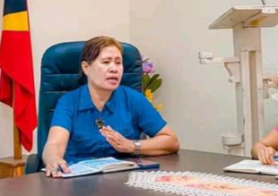 Diretora Servisu Saúde Munisípiu Díli, Agostinha de Jesus Segurado.