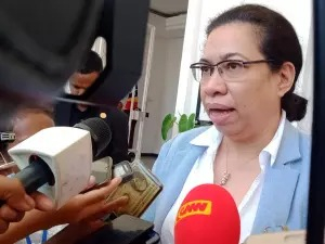 Ministra Negósiu Estranjeiru no Kooperasaun, Adalzija Magno.