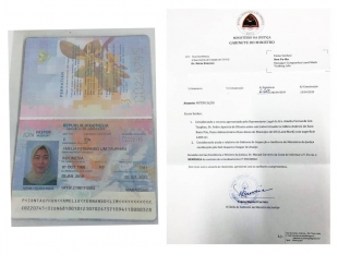 Sidadaun Indonezia Amelia Fernando Lim Tauphan konsege halakon estadu Timor Leste hodi hetan direitu ba arrendamentu bazeia ba karta notifikasaun ho númeru referensia 660/G-MJ/04/2019 ne’ebé Gabinete Ministru Justisa hasai iha loron 15 Abril 2019. .