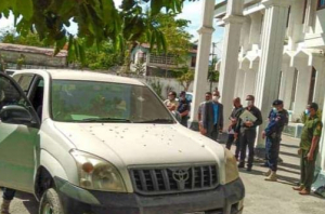 Karreta ho marka Toyota Prado entrega ba PNTL, kinta (15/07).