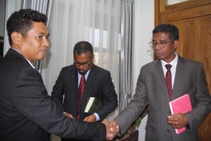 Lideranca Partidu Demokratiku, Mariano Asanami Sabino, Antonio da Conceicao ho Adriano hamutuk hela