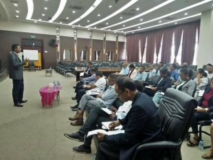 Komisariu Komisaun Funsaun Publika, Antonio Freitas halo hela socializasaun ba Fungsionariu publiku sira iha Ministeiru da Defesa RDTL, Fatuhada Dili